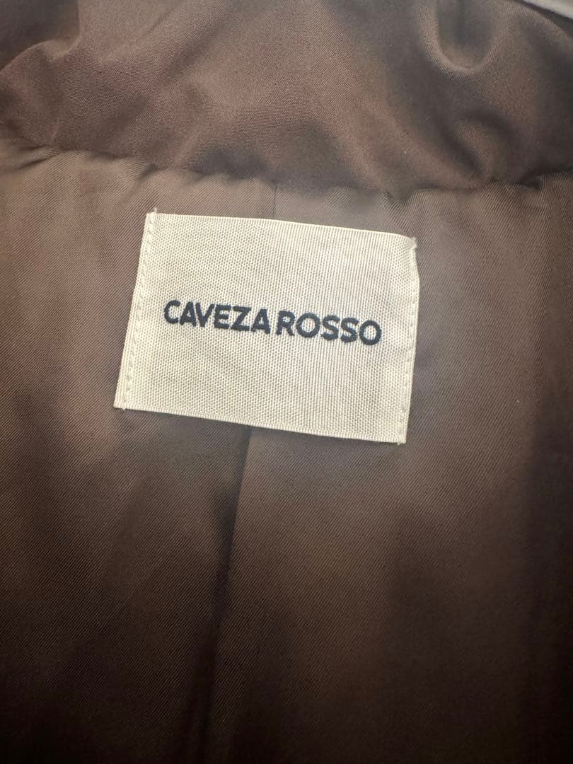 CAVEZA ROSSO カベサロッソ スタンドカラークロップドベスト