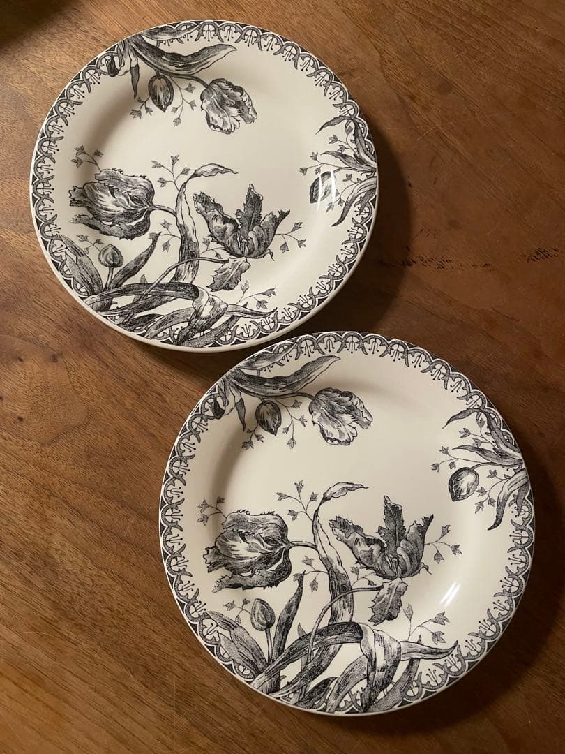 専用⭐︎ Gien ジアン　カナッペプレート　チューリップ