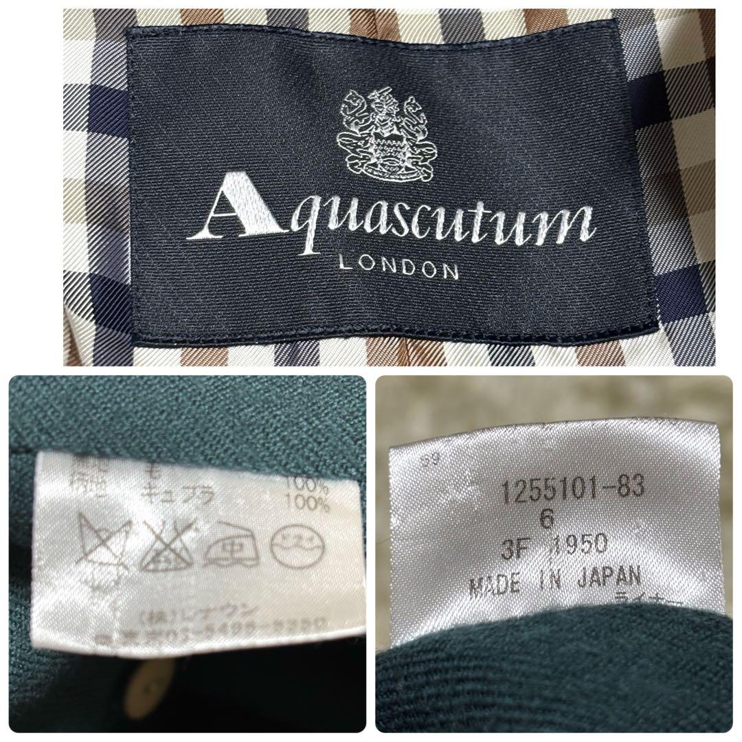 極美品 アクアスキュータムAquascutumトレンチコート ライナー付