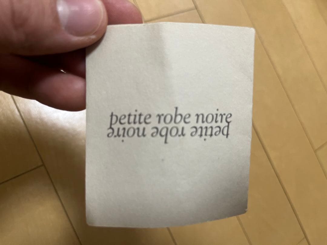 petite robe noire ネックレス シルバー＆ブラック