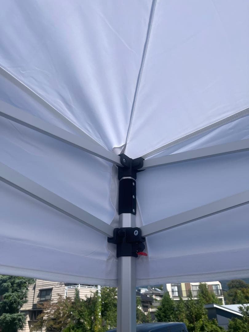 【新品・未使用】軽量オールアルミ ワンタッチテント3m×3m 業務用フリマケート