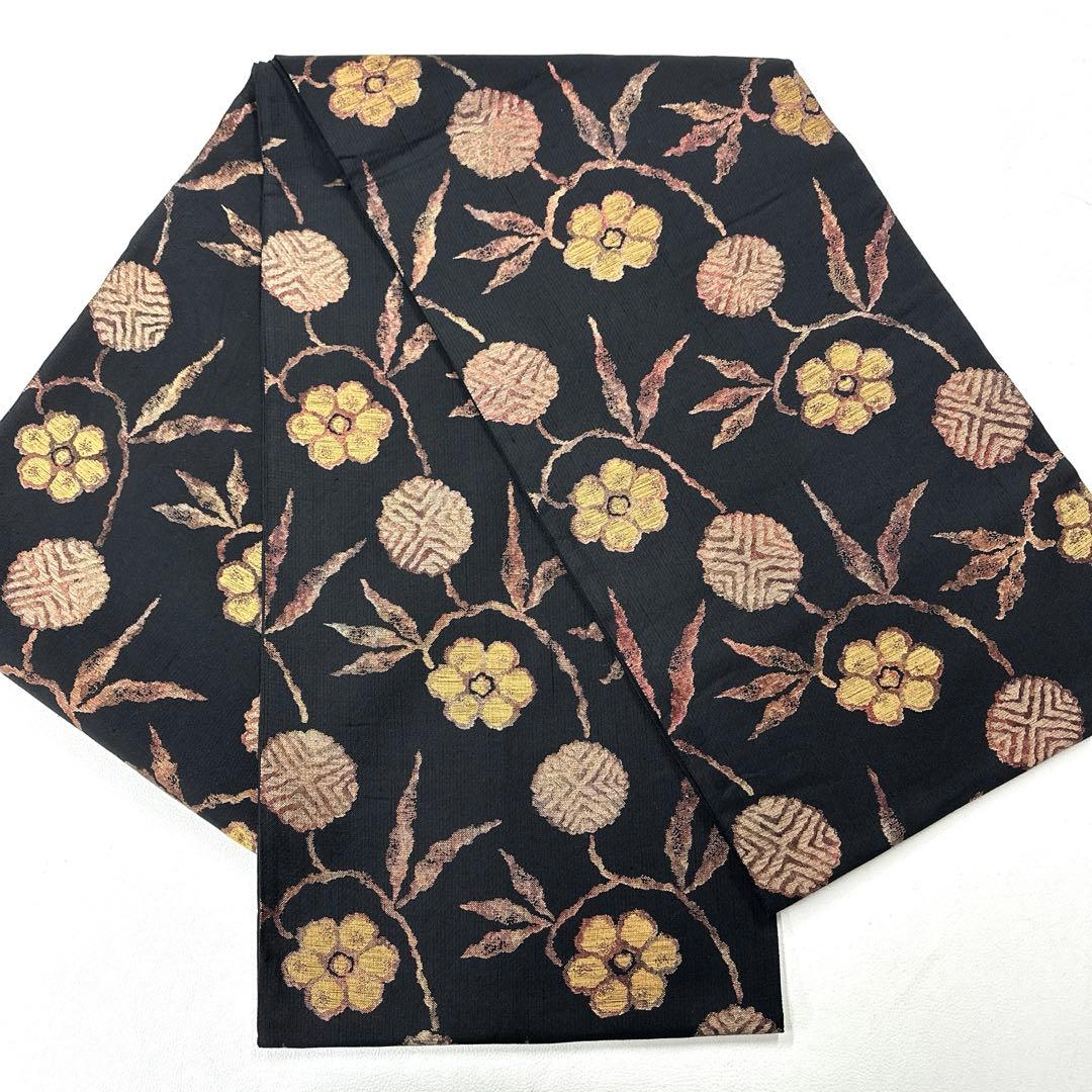 専用帯6074 ●高級 正絹 六通 袋帯