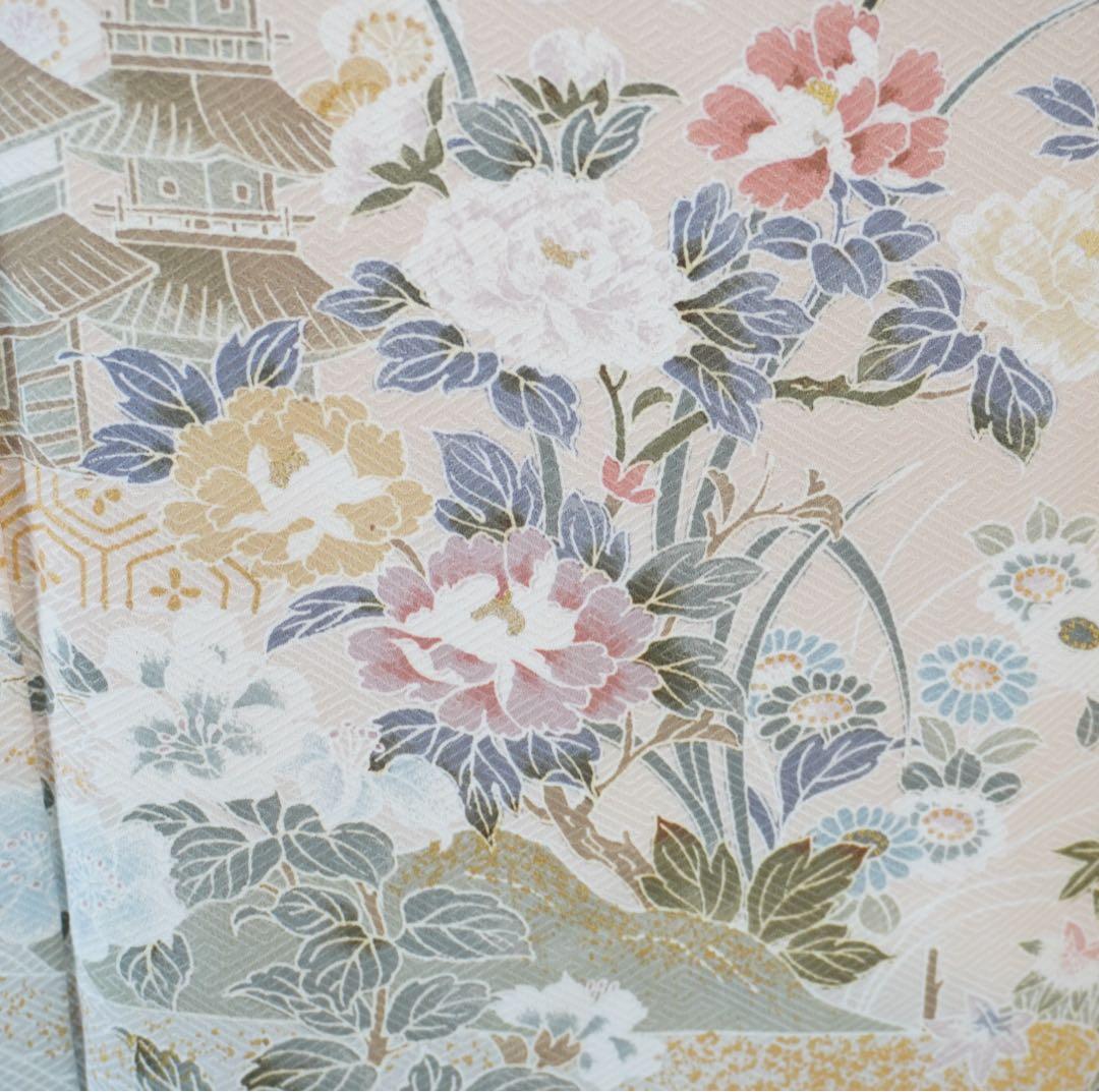 訪問着 フルセットa514C 卒業式　入学式　お宮参り　七五三　結婚式