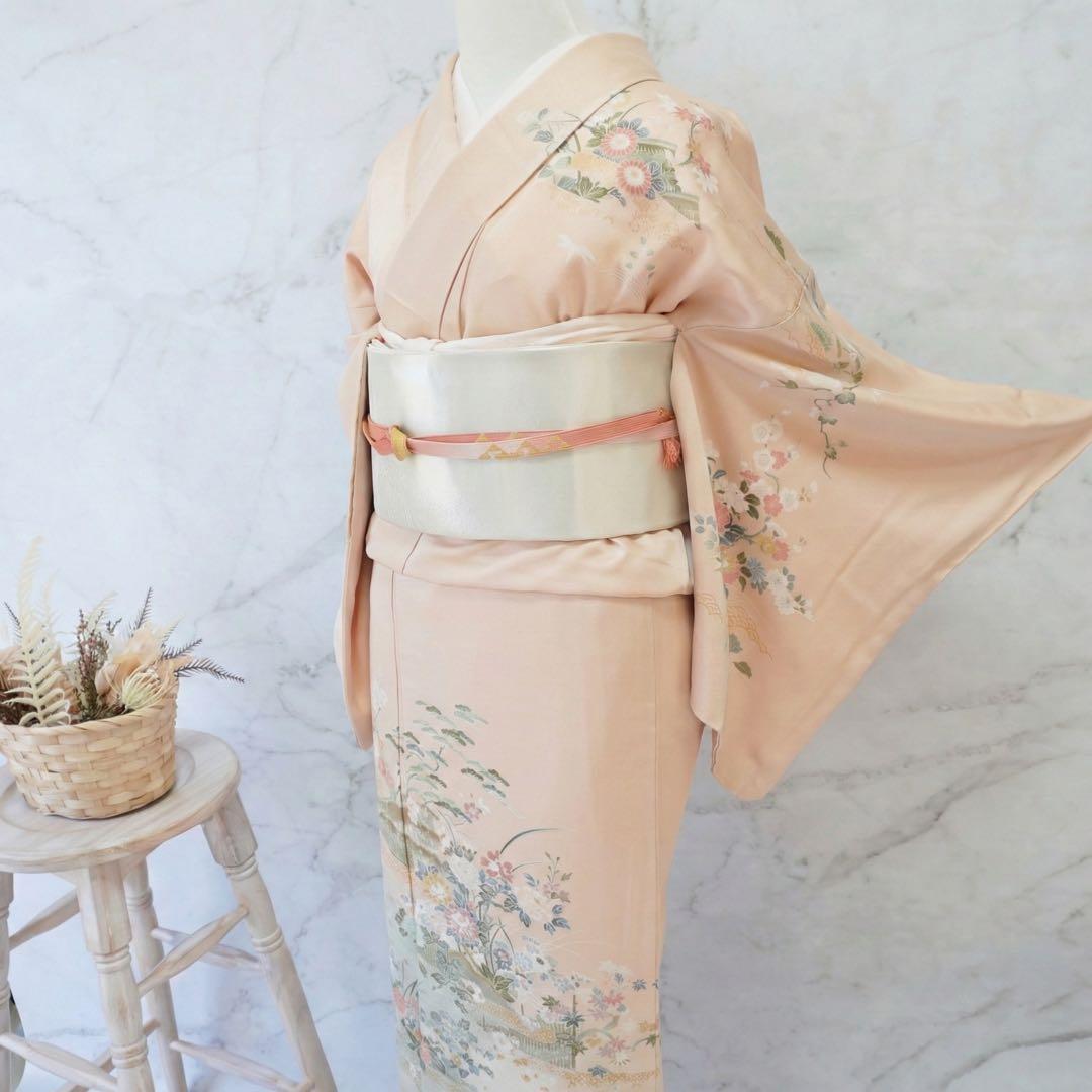 訪問着 フルセットa514C 卒業式　入学式　お宮参り　七五三　結婚式