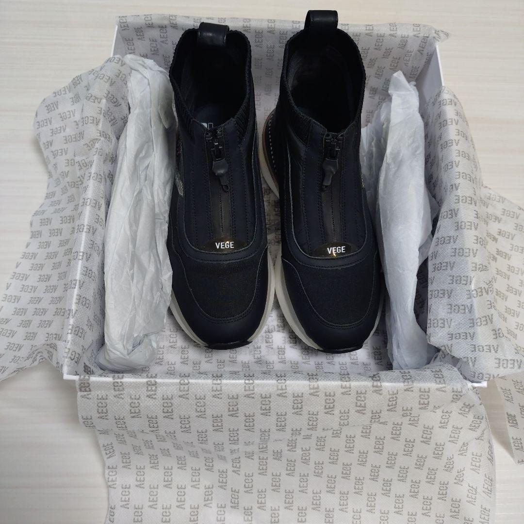 【美品】VEGA センタージップハイカットスニーカー　ヤマダヤ