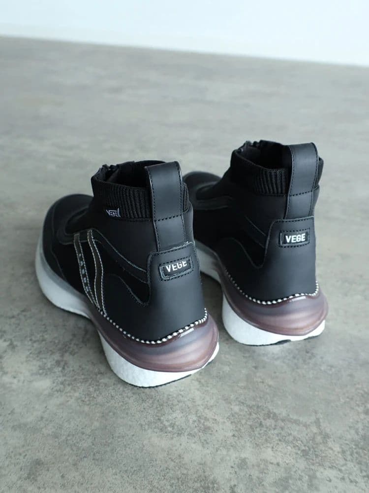 【美品】VEGA センタージップハイカットスニーカー　ヤマダヤ