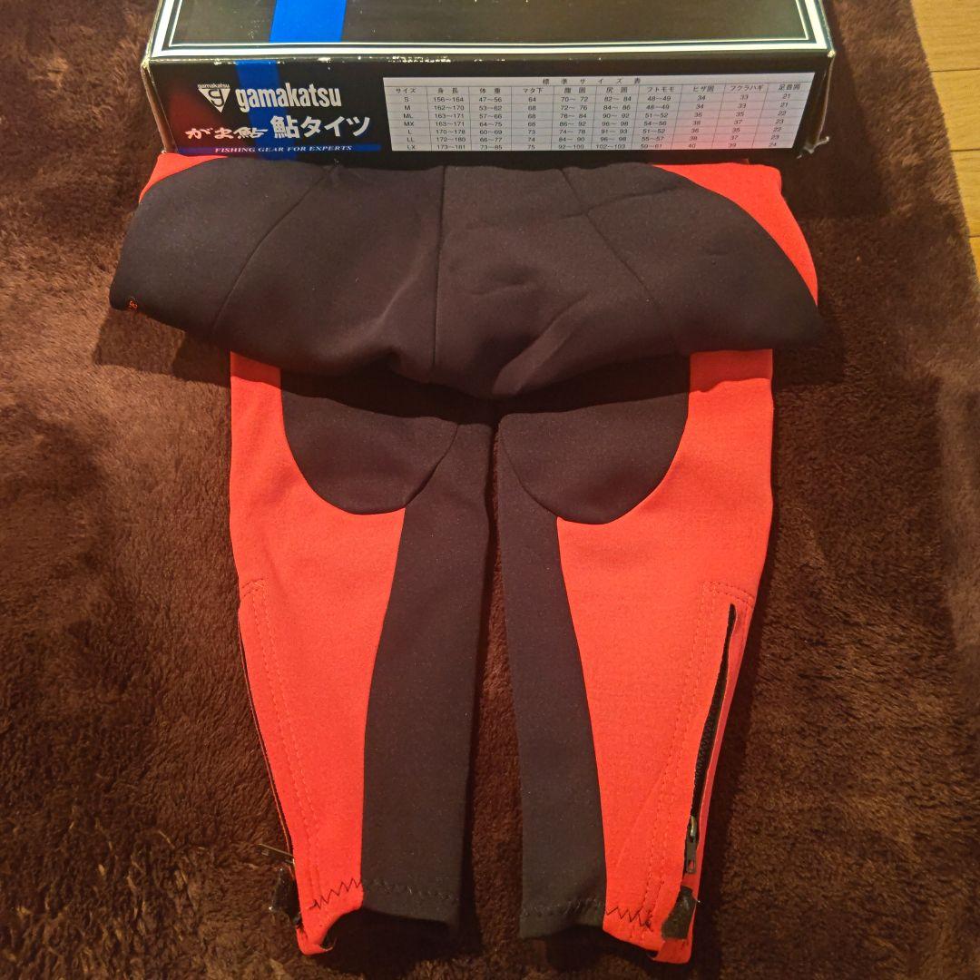 Gamakatsu がま鮎 鮎タイツ0.8㎜厚 【MＬ】鮎ベスト【Ｌ】