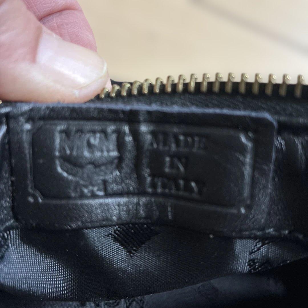 MCM 黒 ミニショルダーバッグ 3418W