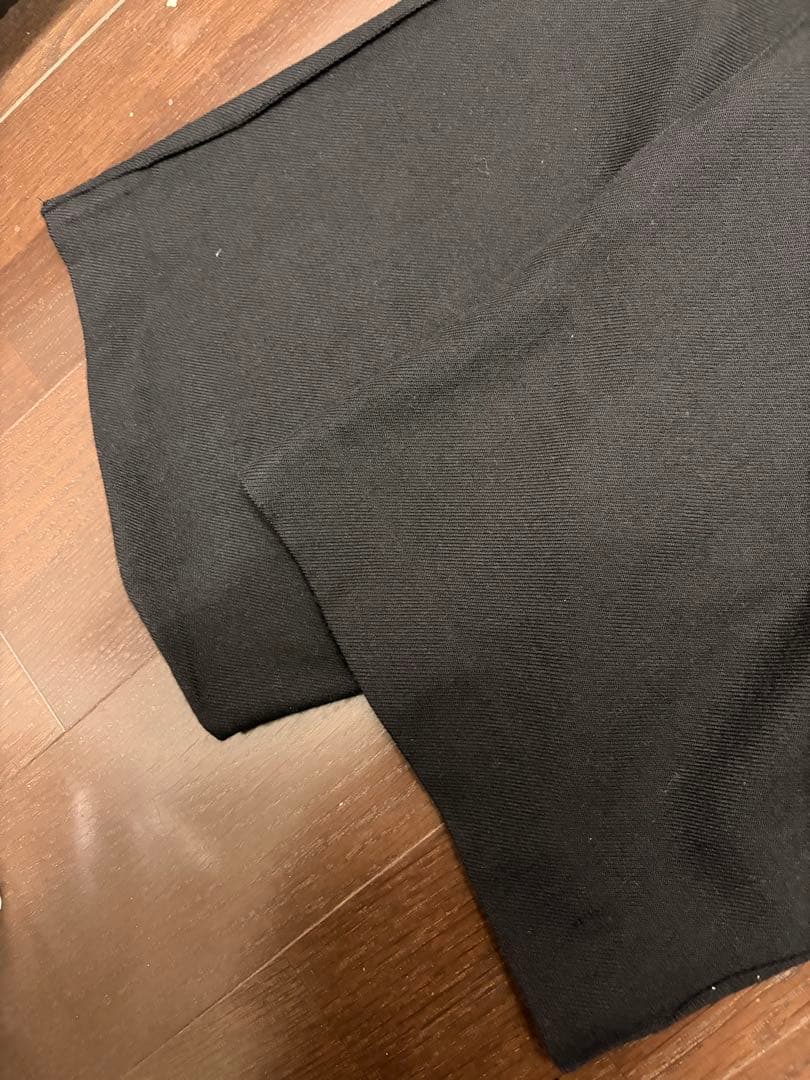 【NVRFRGT】S-CURVED WIDELEG TROUSERS