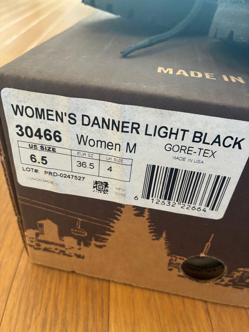 ダナー　W'S DANNER LIGHT GORE-TEX 36.5