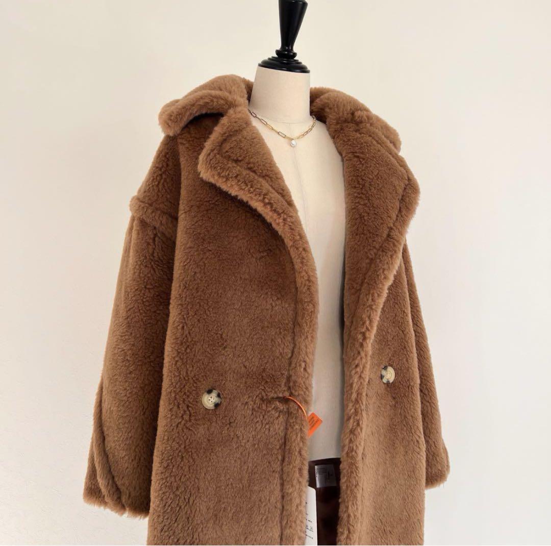 ちょちゅ様 ベアコート MaxMara好きさんにも