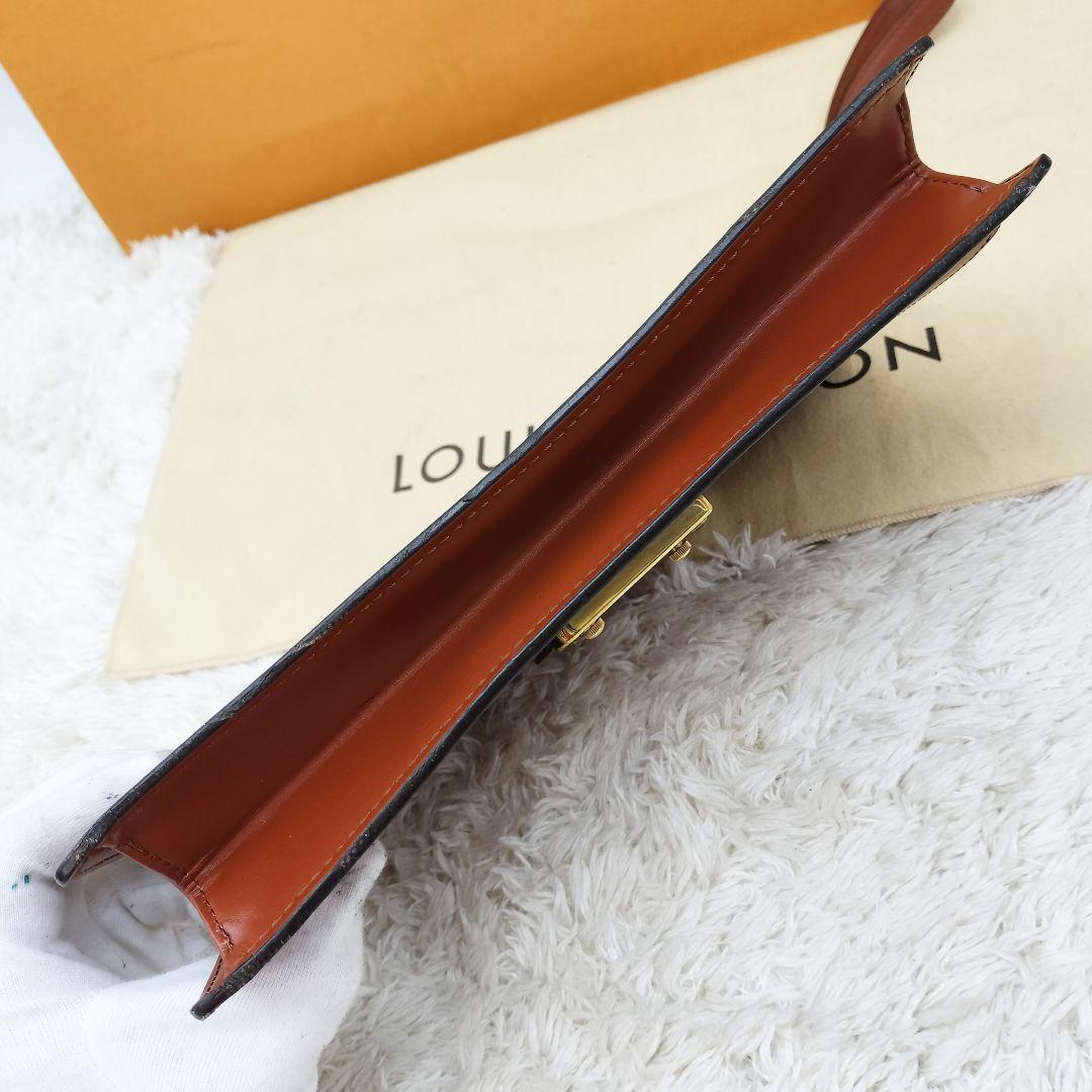 正規品 美品 ルイヴィトン セカンドバッグ セリエドラゴンヌ エピ M52762