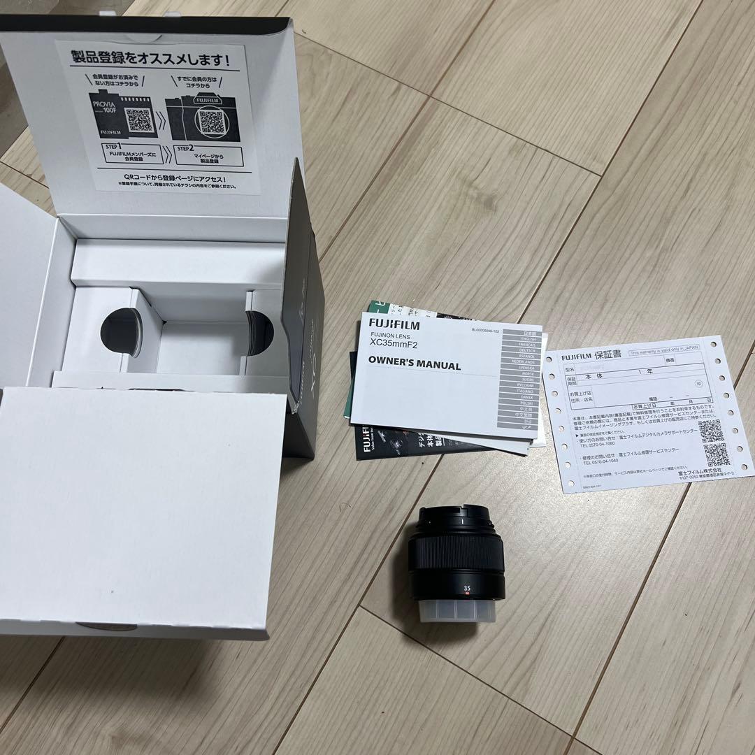 富士フイルム 35mm F2.0 単焦点レンズ