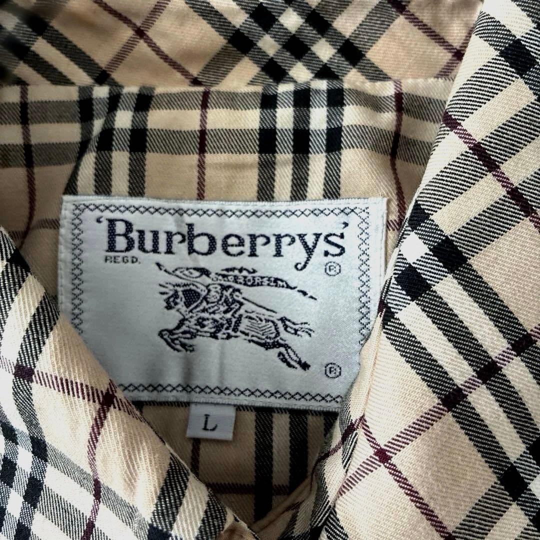 Burberry's バーバリーズ 洗える ナイロン コート ノバチェック 刺繍
