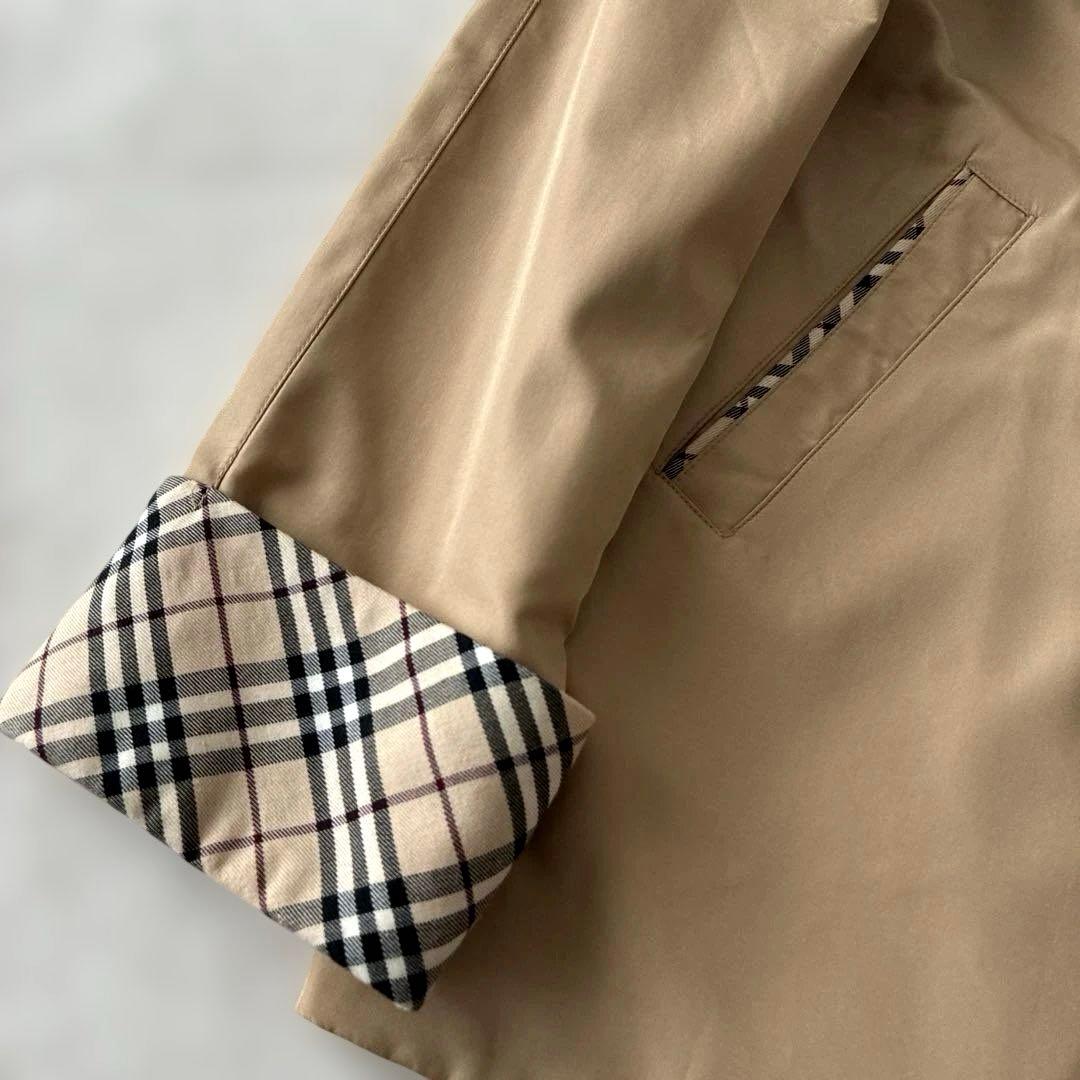Burberry's バーバリーズ 洗える ナイロン コート ノバチェック 刺繍