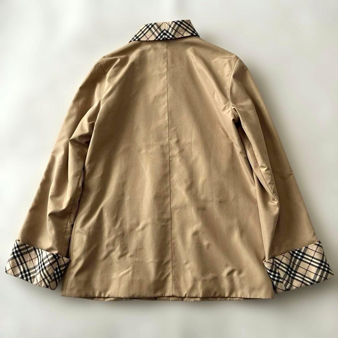 Burberry's バーバリーズ 洗える ナイロン コート ノバチェック 刺繍