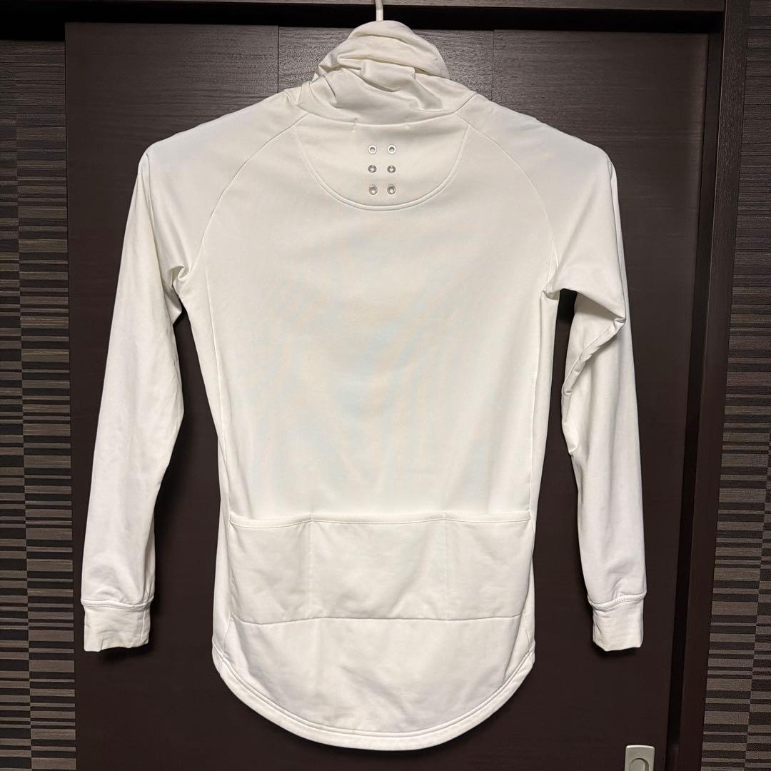 Russelino ホワイト 長袖ネック　裏起毛