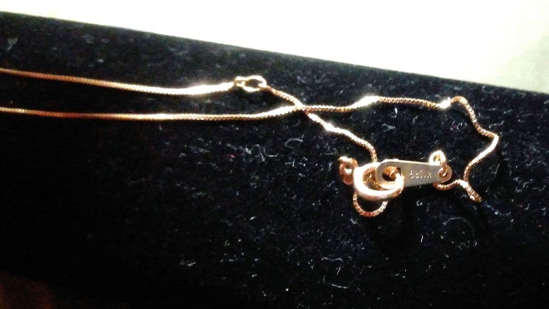 K10ネックレスK10KチェーンネックレスK10金ベネチアンチェーン・ネックレス