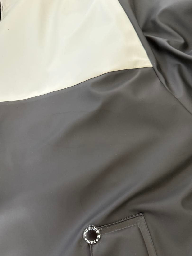 MAZUME レインウェア フード付き グレー