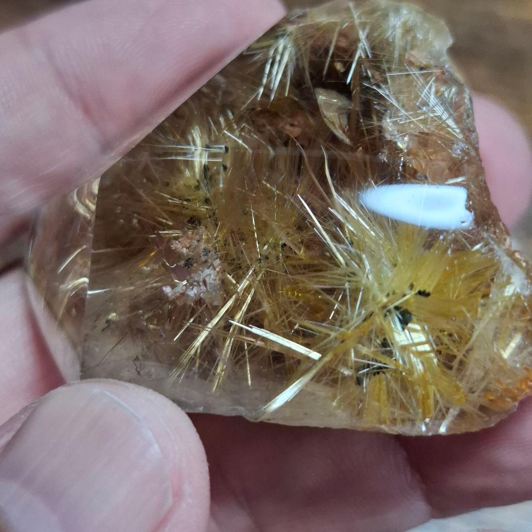 フラワールチル原石　80g