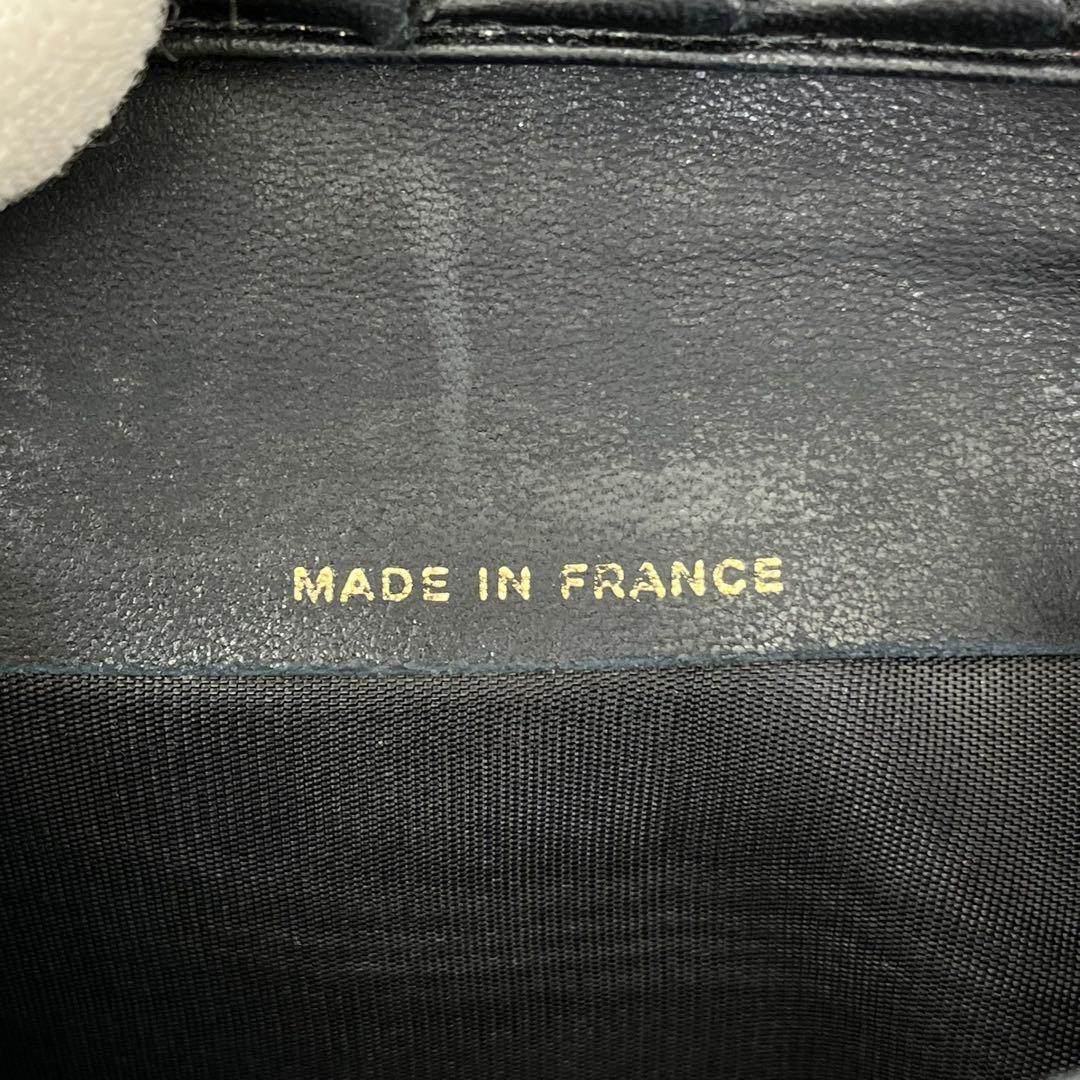 CHANEL 長財布 ココマーク キャビアスキン がま口 黒 ギャランティカード