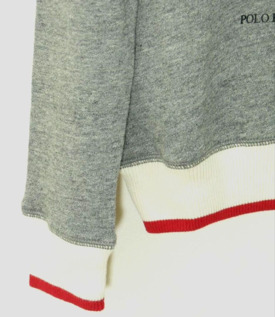 美品★ラルフローレン★人気　ポロベア　ソリ　トレーナー　グレー　140