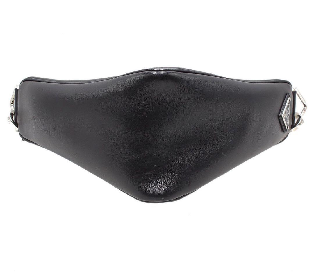 Q2455 美品 プラダ GRACE LUX トライアングルショルダーバッグ