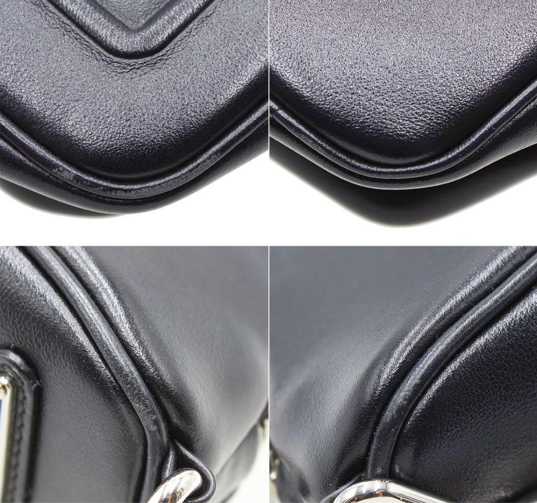 Q2455 美品 プラダ GRACE LUX トライアングルショルダーバッグ