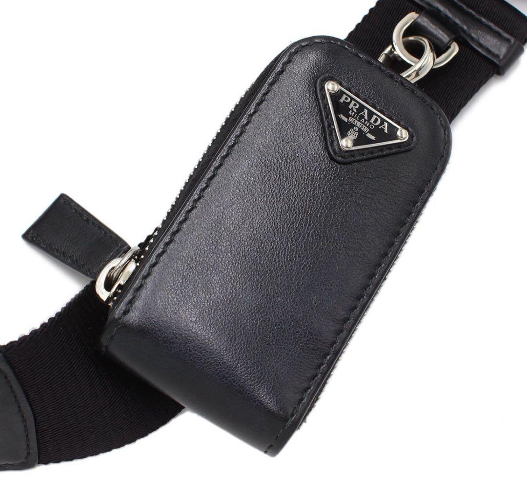 Q2455 美品 プラダ GRACE LUX トライアングルショルダーバッグ