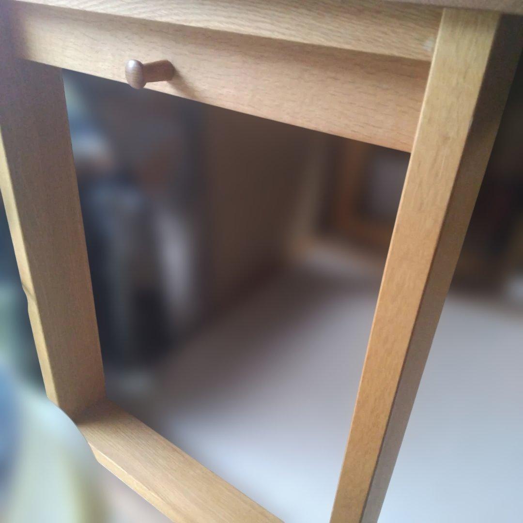 飛騨産業キツツキ森のことばsoffioソフィオデスク 木製シンプルテーブル