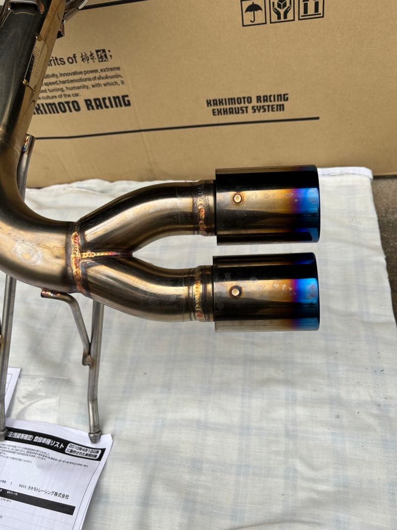 ビビビ　NDロードスター nd柿本改ClassKR ステンレスマフラー美品
