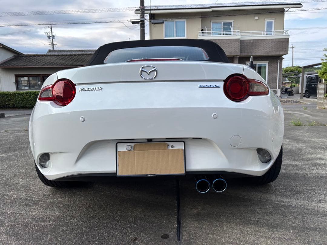 ビビビ　NDロードスター nd柿本改ClassKR ステンレスマフラー美品