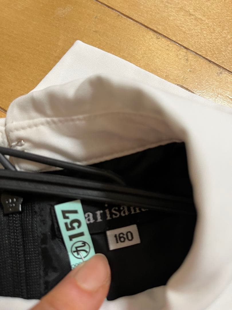 フォーマル　ワンピース　アリサナ　ネイビー　160 卒服