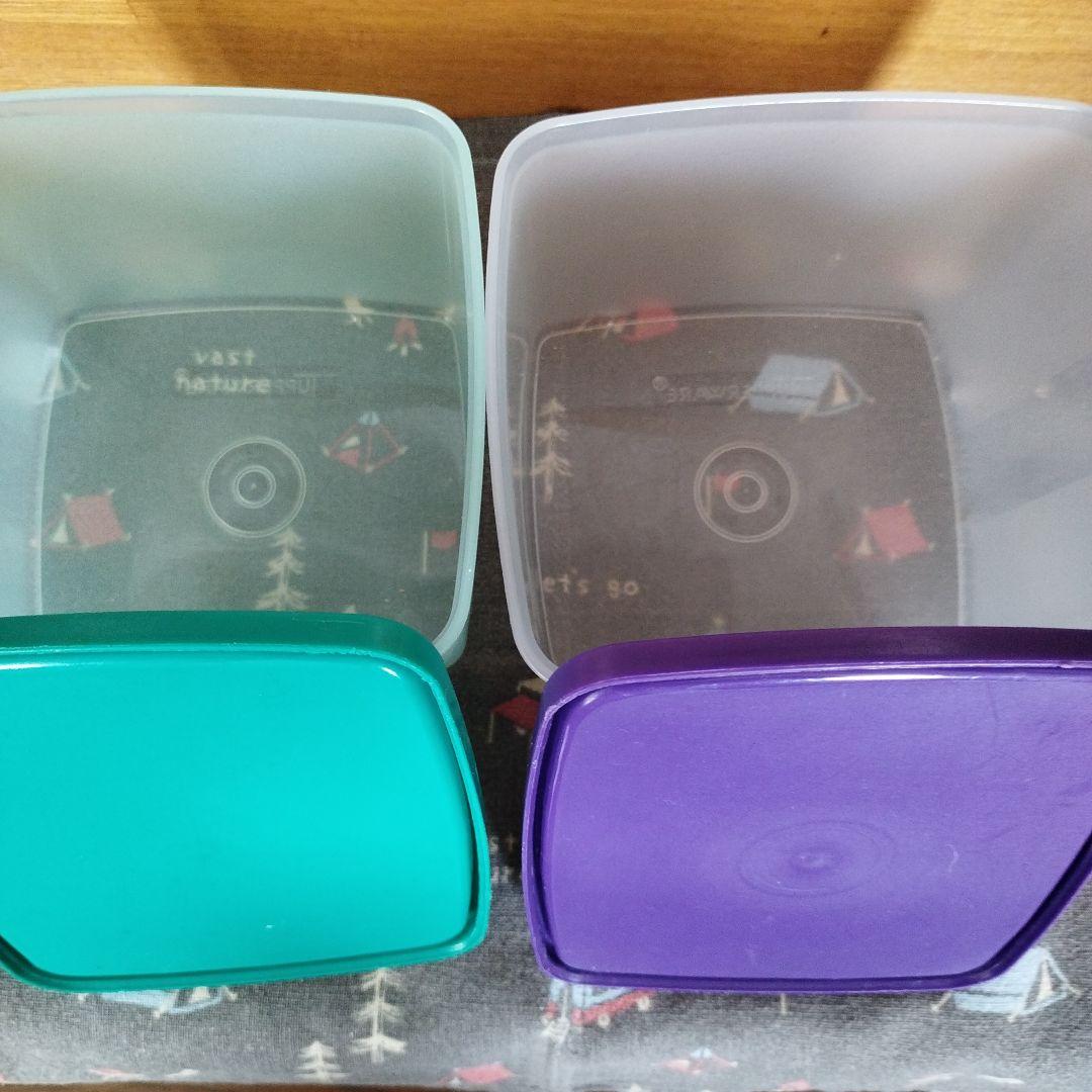 未使用　タッパーウェア　マキシクィーンデコレーター1個 タッパー2個 セット