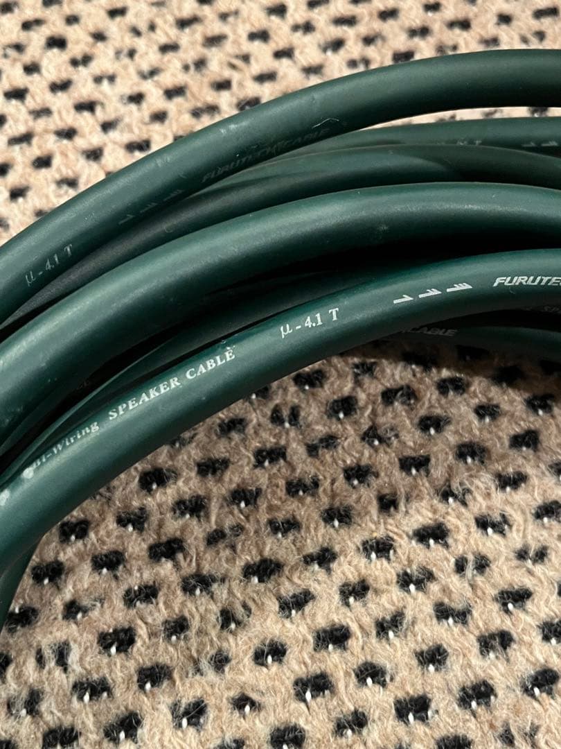 FURUTECH μ-4.1 Bi-Wiringスピーカーケーブル　7.5m