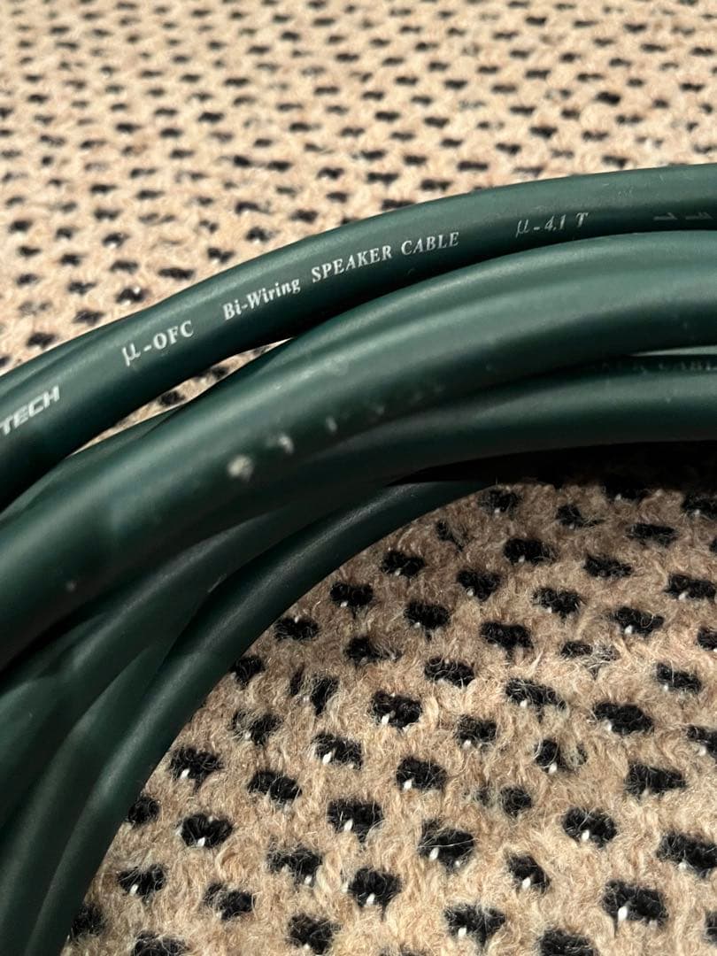FURUTECH μ-4.1 Bi-Wiringスピーカーケーブル　7.5m
