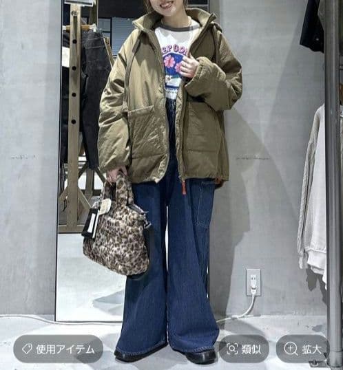 Niko and… misayo ミリアウター カーキ 未使用