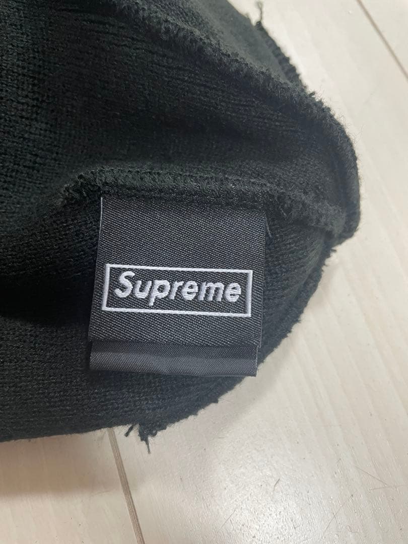Supreme New Era Beanie ボックスロゴブラック ブラック 黒