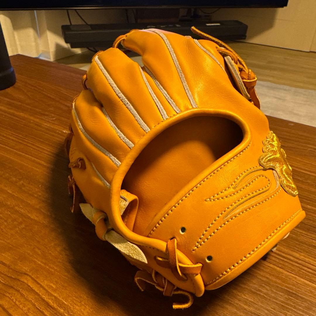 RYU イエロー 硬式グローブ
