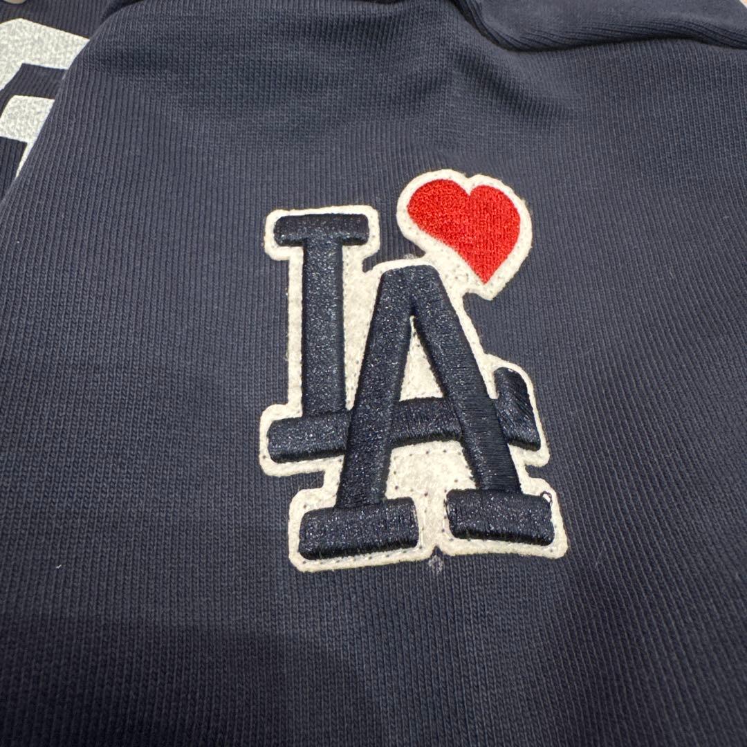 CADUNE<MLB別注>パールスウェット　ネイビー