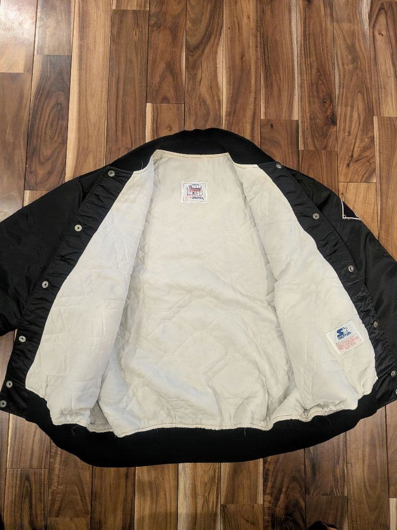 USA製 Starter ホワイトソックス スタジャン