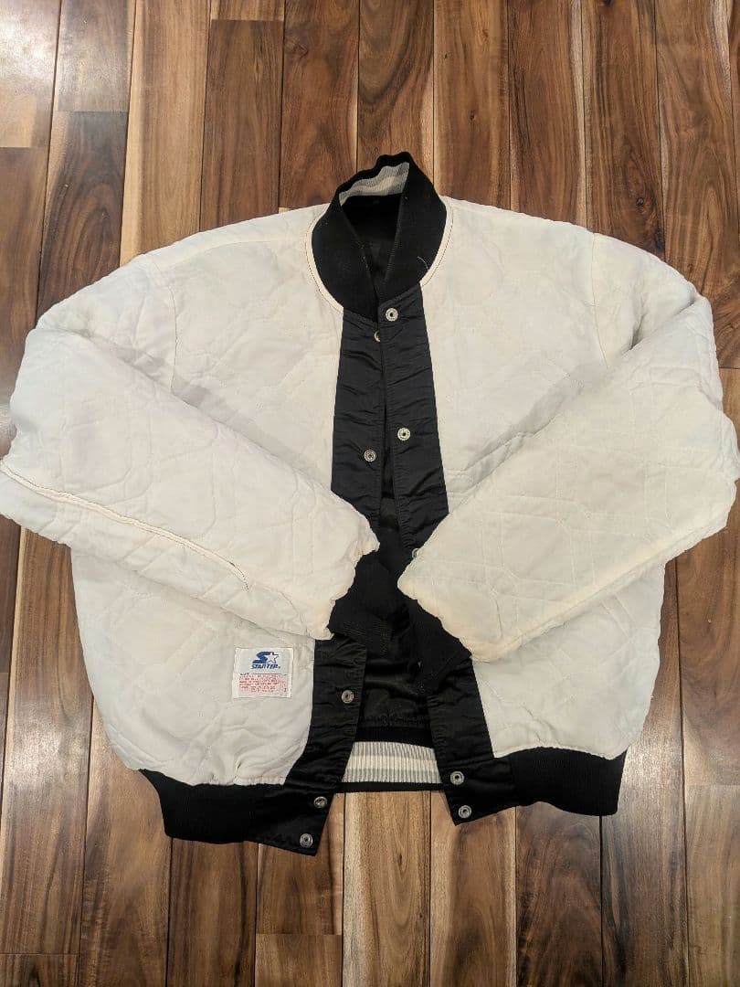 USA製 Starter ホワイトソックス スタジャン