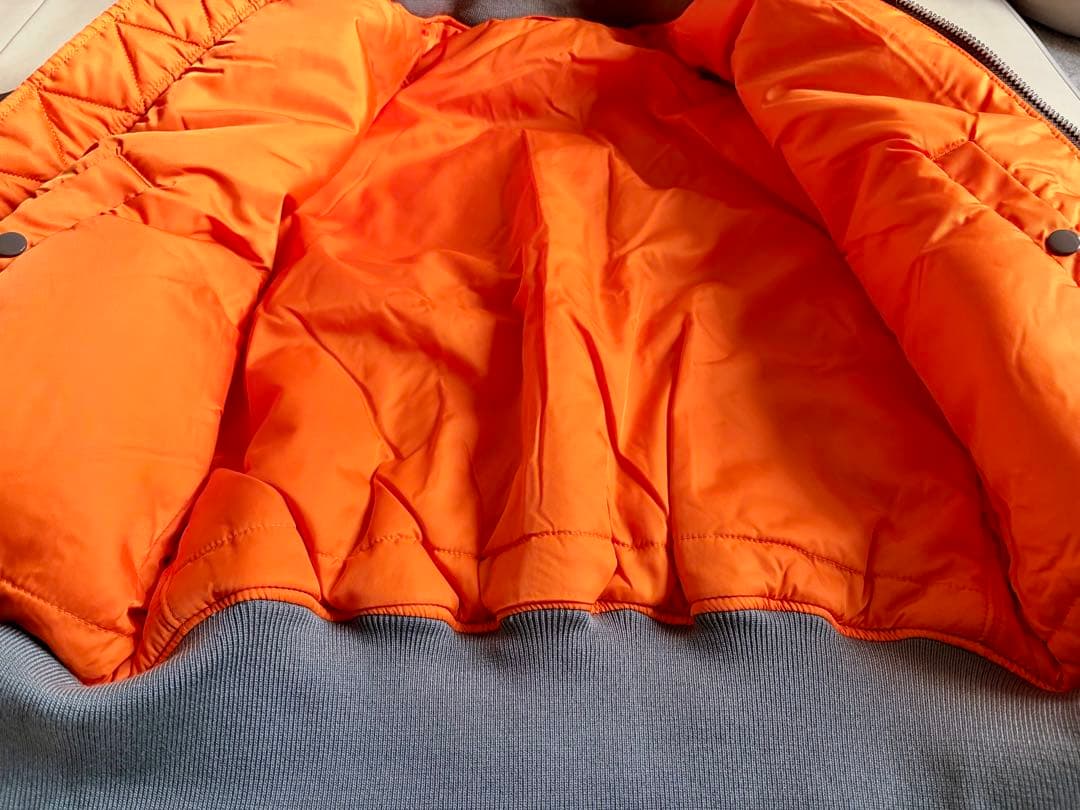 ALPHA MA-1 フライトジャケット M チャコール