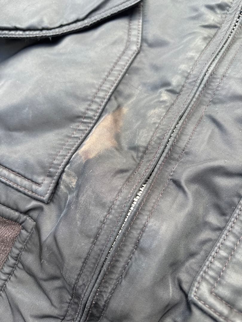 90s Schott CWU-R フライトジャケット ブラック MA-1 名作