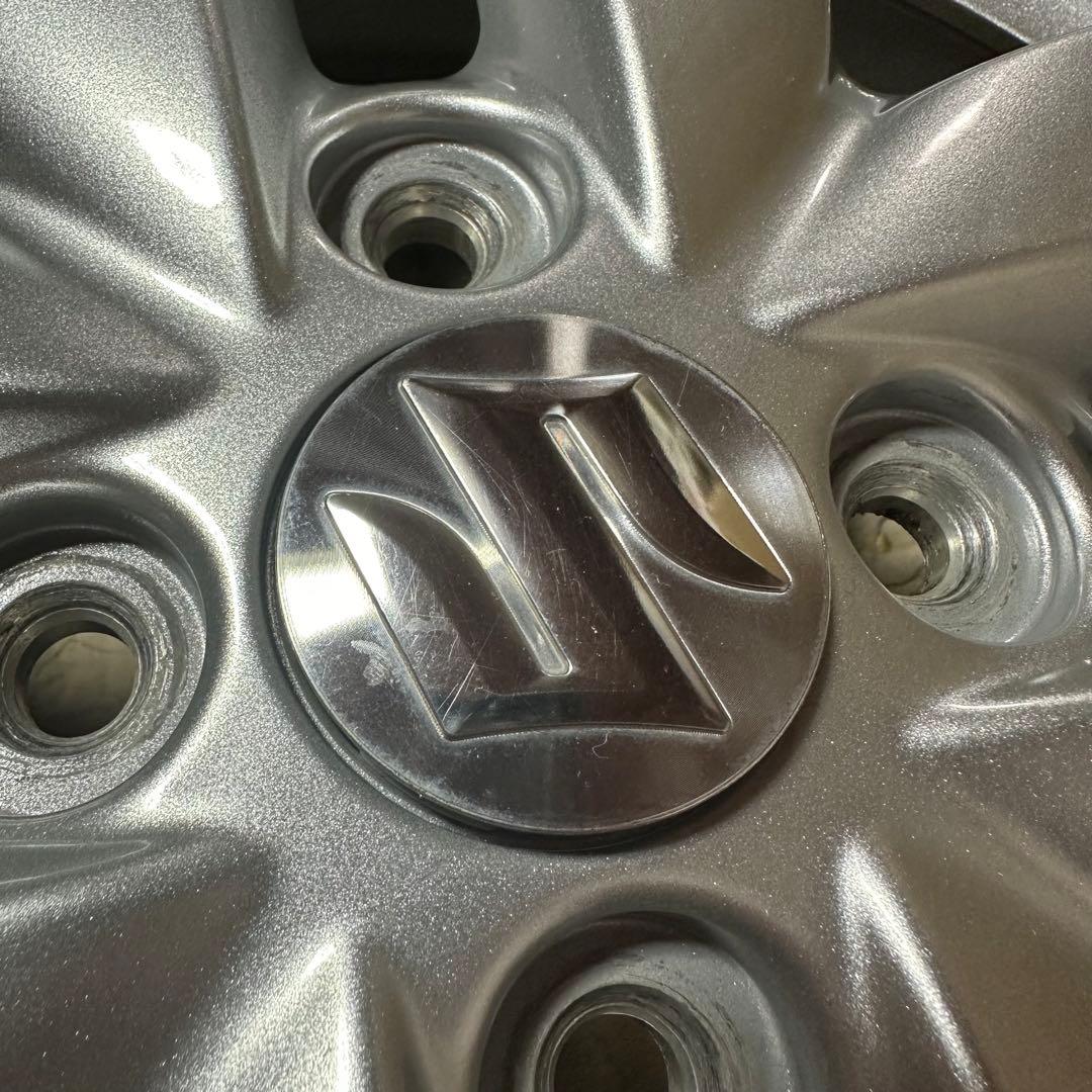 4本　14インチ　スズキ　スペーシア純正ホイール　シルバー