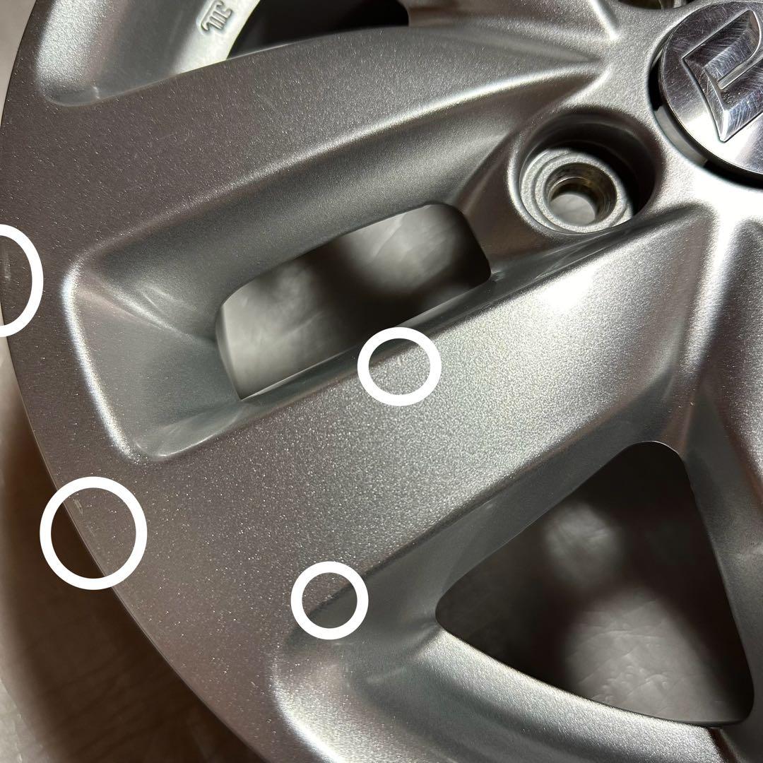 4本　14インチ　スズキ　スペーシア純正ホイール　シルバー