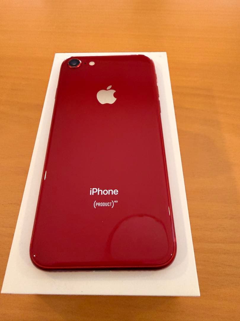 【93%】Apple iPhone8 64GB レッド　SIMフリー