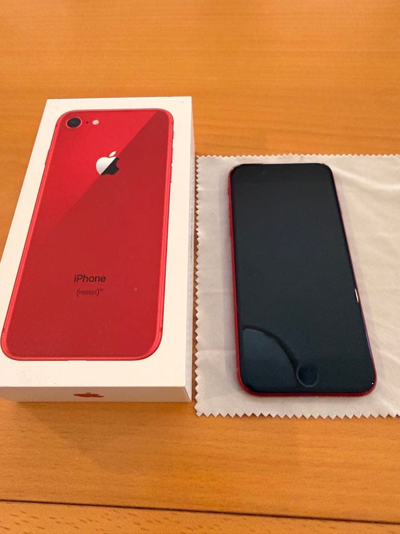 【93%】Apple iPhone8 64GB レッド　SIMフリー