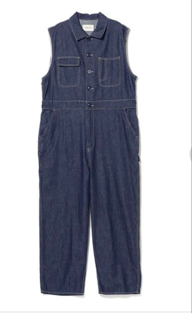 タグ付き新品！BEAMS BOY ワークノースリーブオールインワン