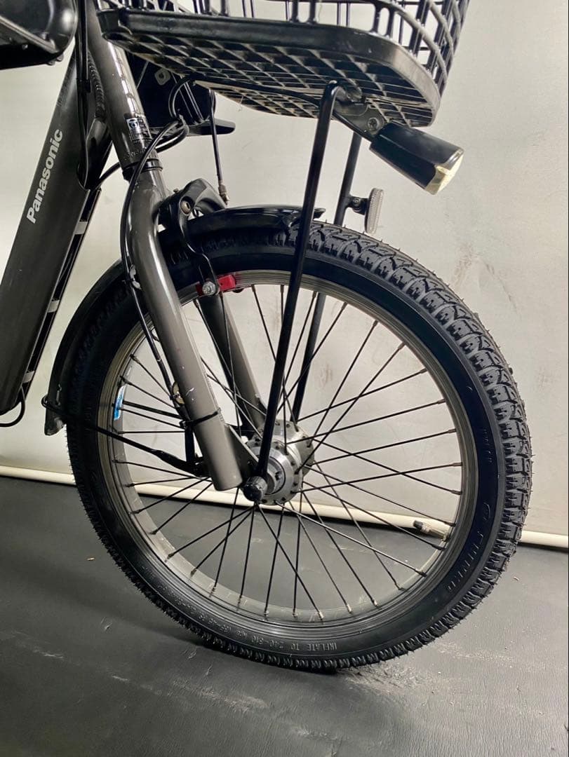 1年保証　新品部品多数　パナソニック　20インチ　子供乗せ　電動アシスト自転車
